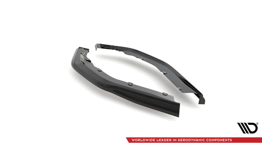 BMW - M3 G80 - CARBON FIBER REAR SIDE SPLITTERS - V1