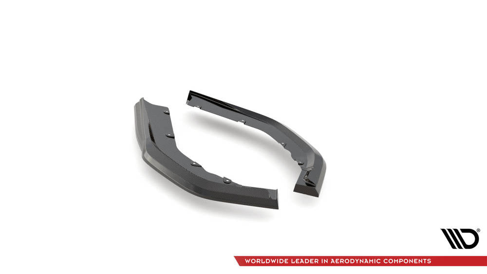 BMW - M3 G80 - CARBON FIBER REAR SIDE SPLITTERS - V1