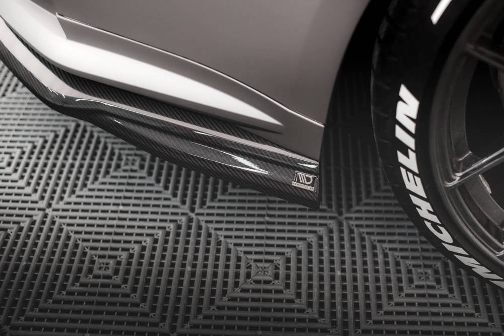 BMW - 4 SERIES - G82 - M4 - CARBON FIBER REAR SIDE SPLITTERS - V1