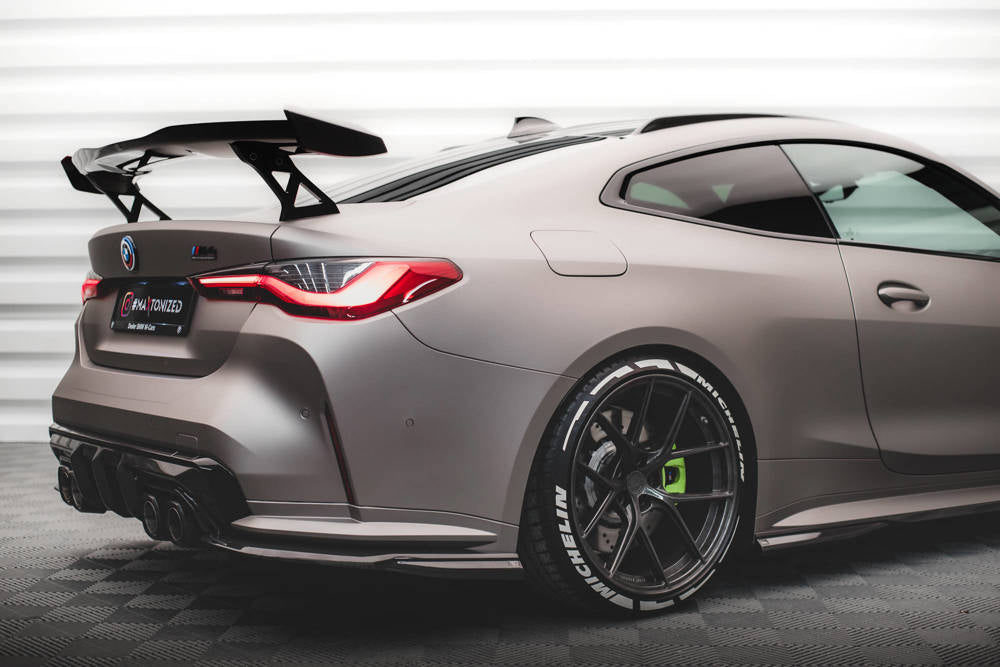 BMW - 4 SERIES - G82 - M4 - CARBON FIBER REAR SIDE SPLITTERS - V1