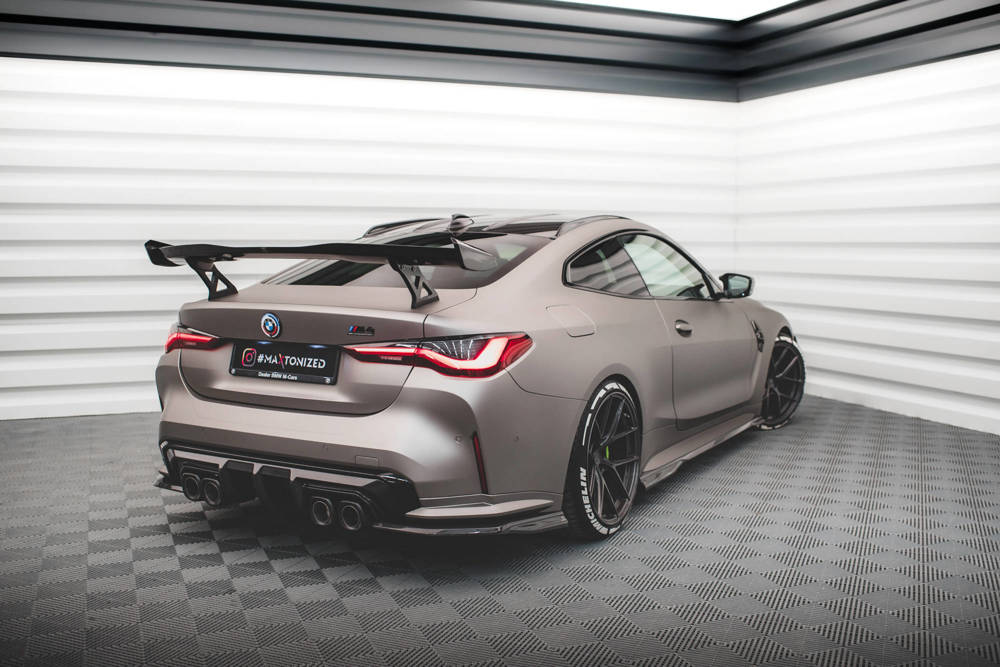 BMW - 4 SERIES - G82 - M4 - CARBON FIBER REAR SIDE SPLITTERS - V1