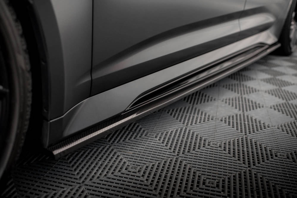 AUDI - RS6 C8 / RS7 C8 - SIDE SKIRTS - CARBON FIBER