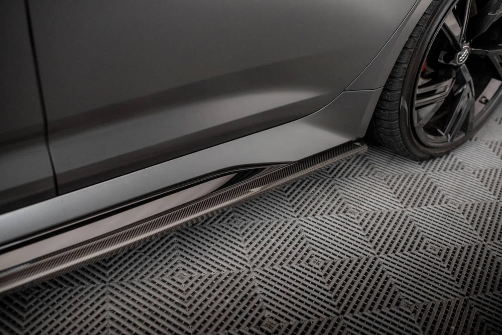 AUDI - RS6 C8 / RS7 C8 - SIDE SKIRTS - CARBON FIBER