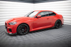 BMW - M2 - G87 - CARBON FIBER SIDE SKIRTS DIFFUSERS