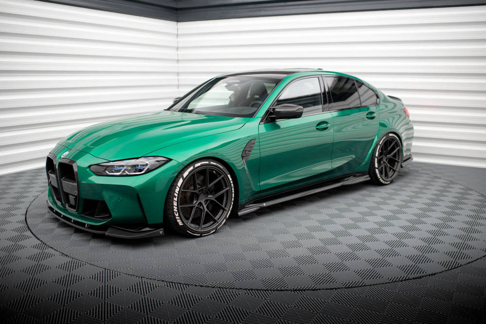 BMW - M3 G80 - CARBON FIBER SIDE SKIRTS DIFFUSERS - V1