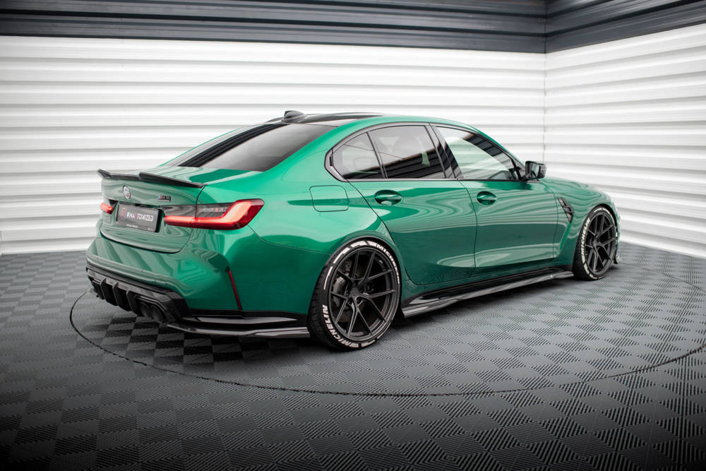BMW - M3 G80 - CARBON FIBER SIDE SKIRTS DIFFUSERS - V1