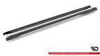 BMW - 4 SERIES - G82 - M4 - CARBON FIBER SIDE SKIRTS DIFFUSERS - V1