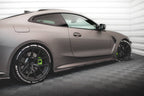 BMW - 4 SERIES - G82 - M4 - CARBON FIBER SIDE SKIRTS DIFFUSERS - V1