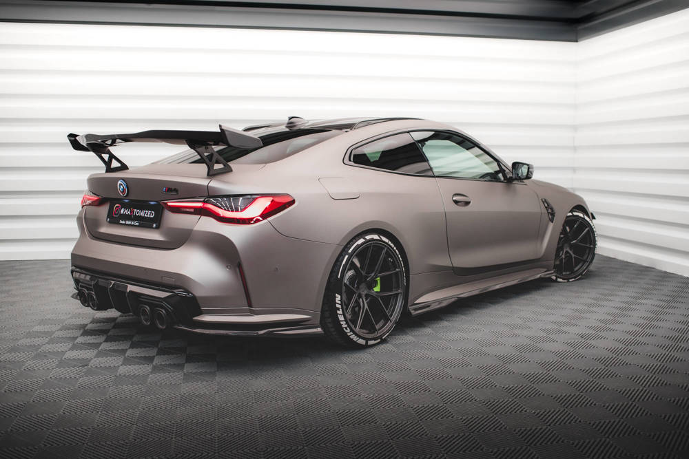 BMW - 4 SERIES - G82 - M4 - CARBON FIBER SIDE SKIRTS DIFFUSERS - V1
