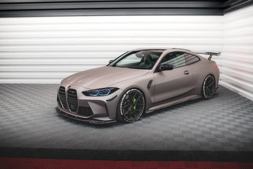 BMW - 4 SERIES - G82 - M4 - CARBON FIBER SIDE SKIRTS DIFFUSERS - V1