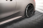 BMW - 4 SERIES - G82 - M4 - CARBON FIBER SIDE SKIRTS DIFFUSERS - V1