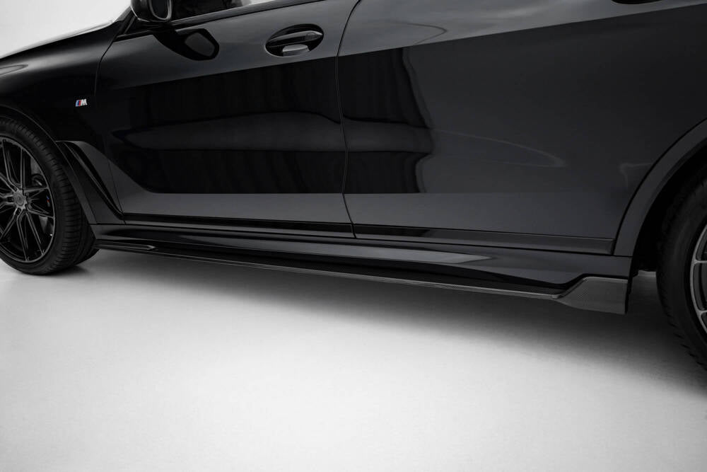 BMW - X7 M-PACK - G07/ G07  FACELIFT - CARBON FIBER SIDE SKIRTS