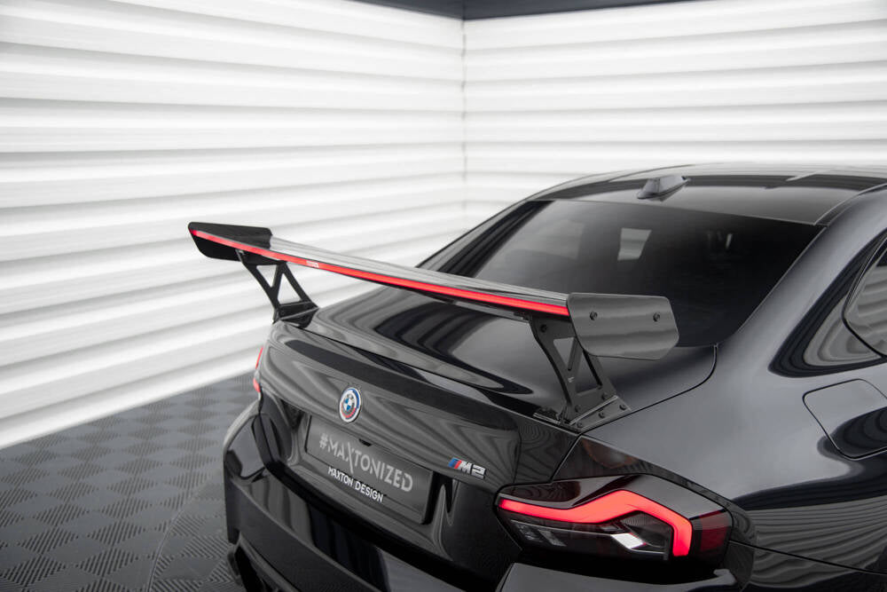 BMW - M2 - G87 - CARBON FIBER SPOILER + LED Light