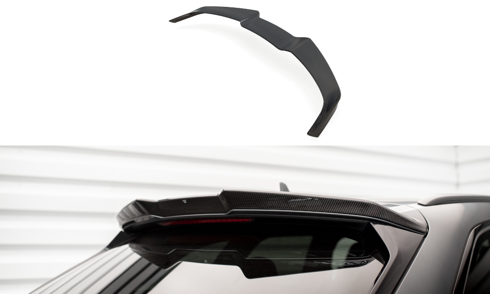 AUDI - RS6 C8 - TAILGATE SPOILER (UPPER) - CARBON FIBER