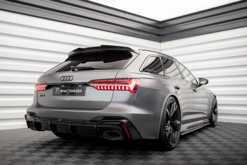 AUDI - RS6 C8 - TAILGATE SPOILER (UPPER) - CARBON FIBER