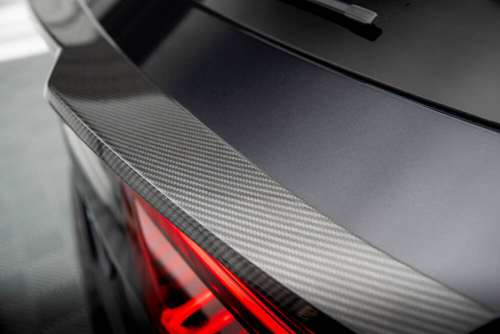 AUDI -  RSQ8 / SQ8 / Q8 S-LINE - CARBON FIBER LOWER TAILGATE SPOILER