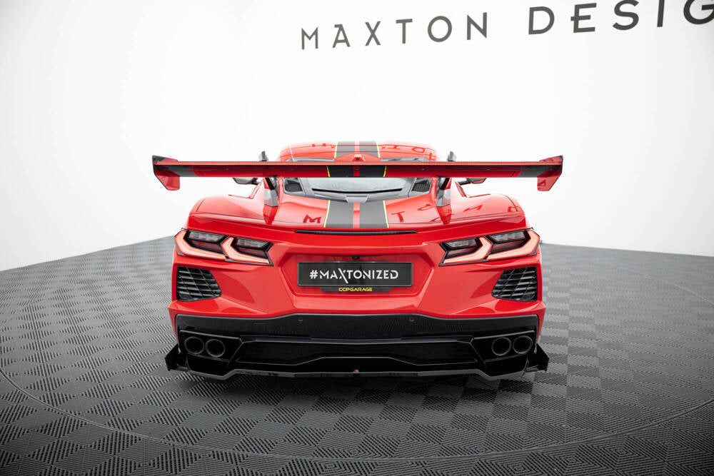 CHEVROLET - CORVETTE - C8 - CARBON SPOILER + LED