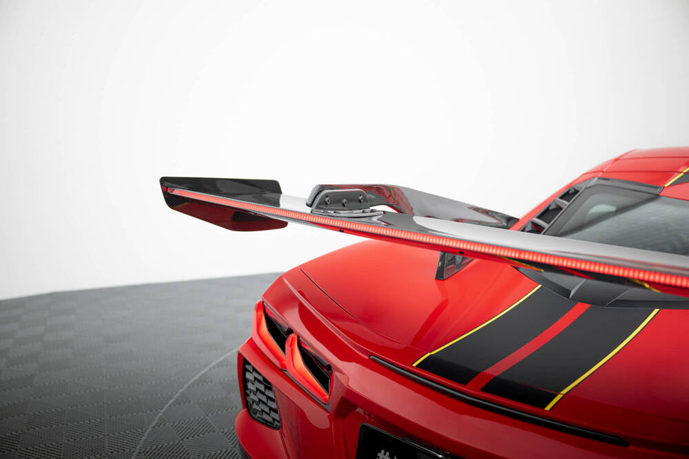 CHEVROLET - CORVETTE - C8 - CARBON SPOILER + LED