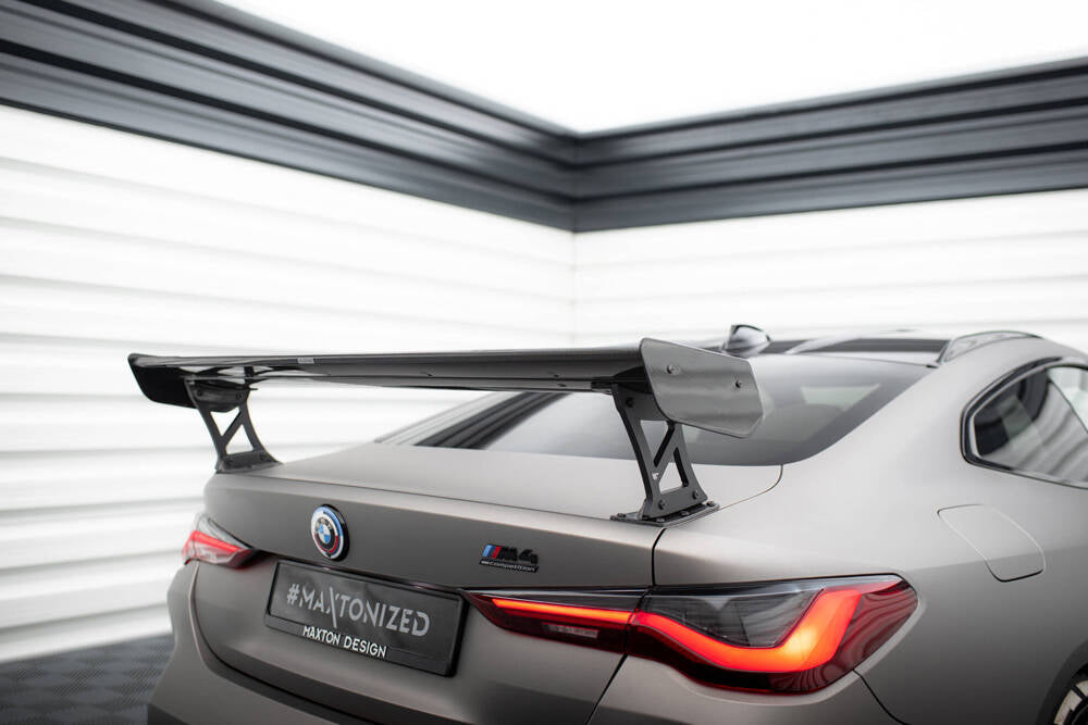 BMW - G82 - M4 - CARBON SPOILER WITH EXTERNAL BRACKETS UPRIGHTS