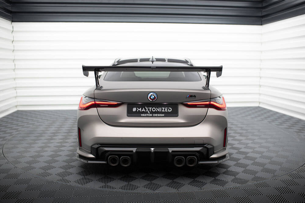 BMW - G82 - M4 - CARBON SPOILER WITH EXTERNAL BRACKETS UPRIGHTS