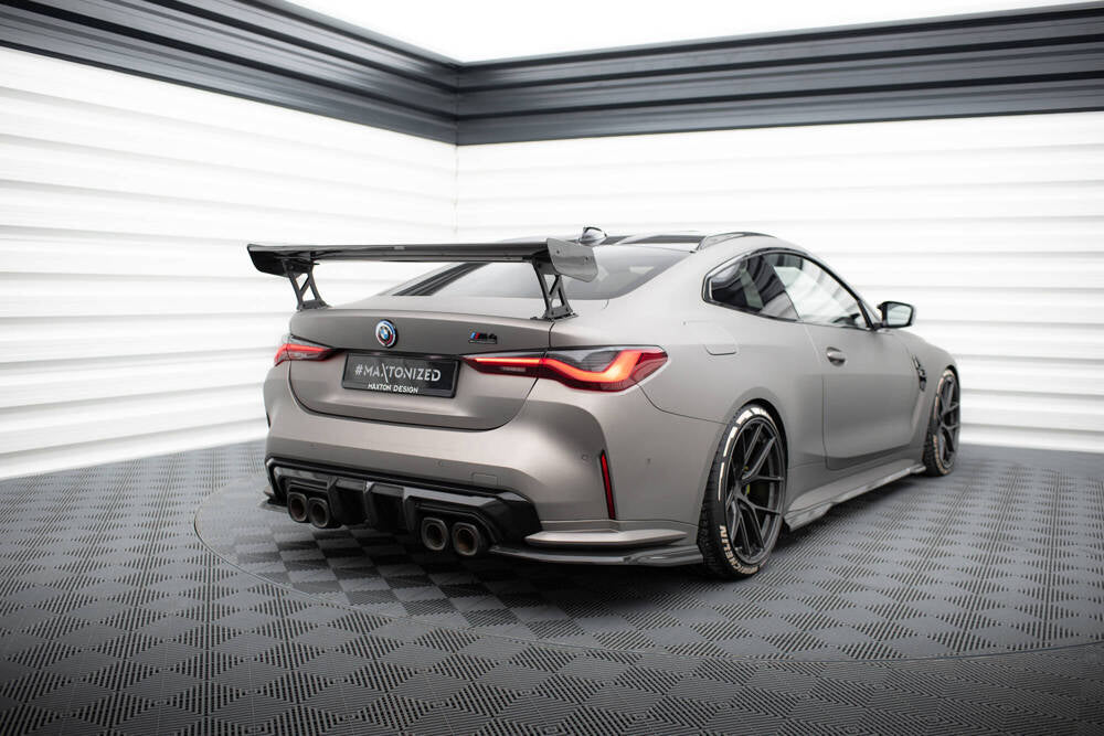 BMW - G82 - M4 - CARBON SPOILER WITH EXTERNAL BRACKETS UPRIGHTS