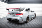 BMW - M3 G80 / M340I G20 / 3 M-PACK G20 / 3 STANDARD G20 - CARBON SPOILER WITH EXTERNAL BRACKETS UPRIGHTS + LED