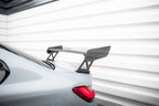 BMW - M3 G80 / M340I G20 / 3 M-PACK G20 / 3 STANDARD G20 - CARBON SPOILER WITH EXTERNAL BRACKETS UPRIGHTS + LED