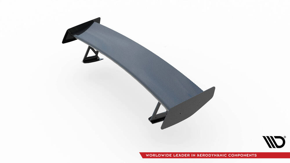 BMW - G82 - M4 - CARBON SPOILER WITH EXTERNAL BRACKETS UPRIGHTS + LED