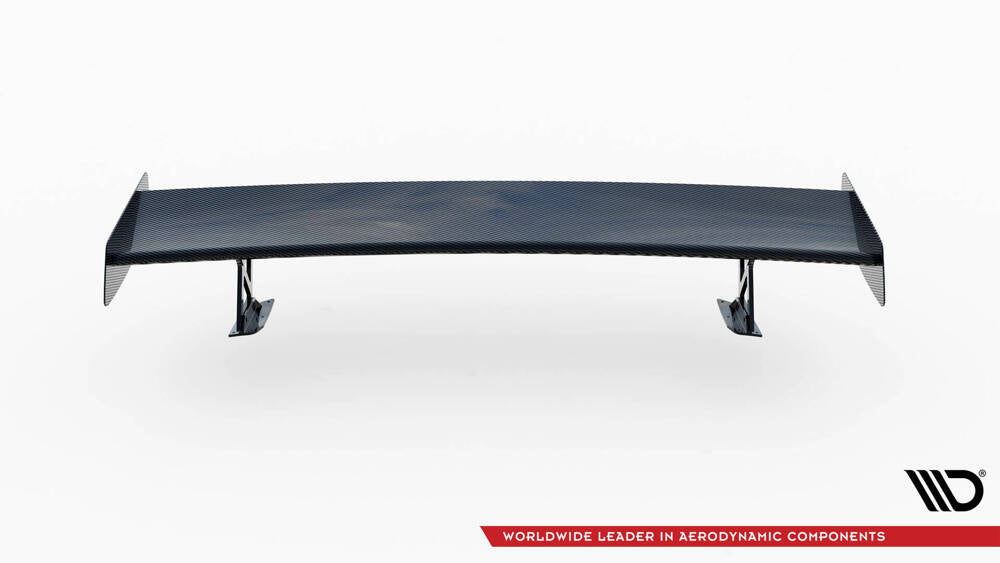 BMW - G82 - M4 - CARBON SPOILER WITH EXTERNAL BRACKETS UPRIGHTS + LED