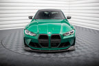BMW - M3 SEDAN / TOURING G80 / G81 & M4 G82 - CARBON FIBER FRONT SPLITTER - V2
