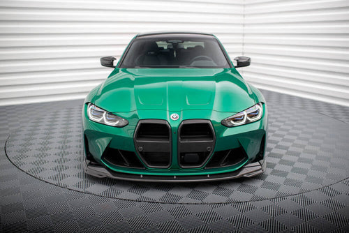 BMW - M3 SEDAN / TOURING G80 / G81 & M4 G82 - CARBON FIBER FRONT SPLITTER - V2