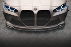 BMW - M3 SEDAN / TOURING G80 / G81 & M4 G82 - CARBON FIBER FRONT SPLITTER - V2