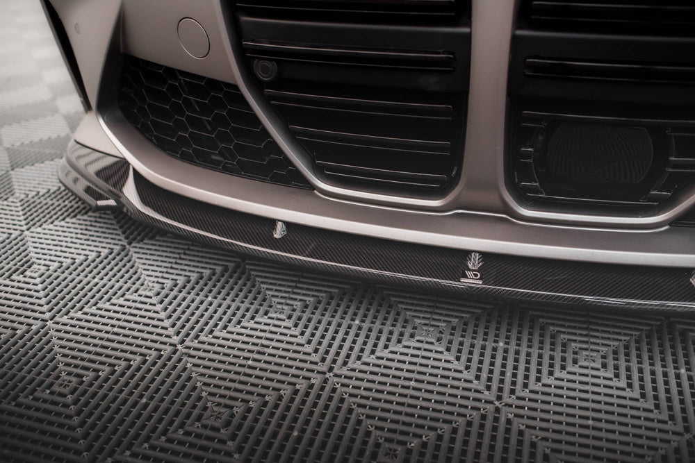 BMW - M3 SEDAN / TOURING G80 / G81 & M4 G82 - CARBON FIBER FRONT SPLITTER - V2