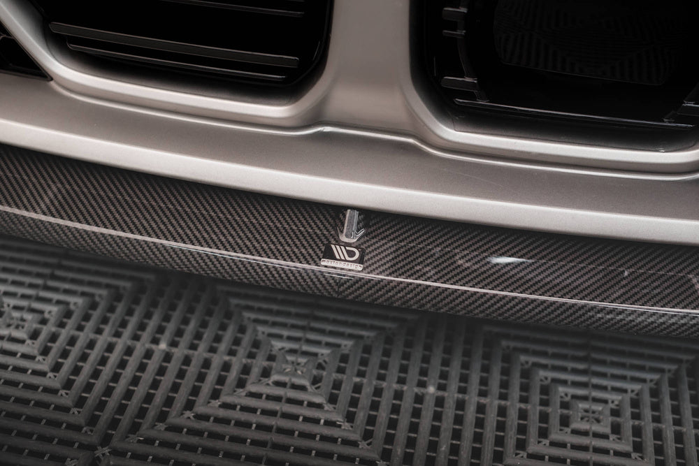 BMW - M3 SEDAN / TOURING G80 / G81 & M4 G82 - CARBON FIBER FRONT SPLITTER - V2