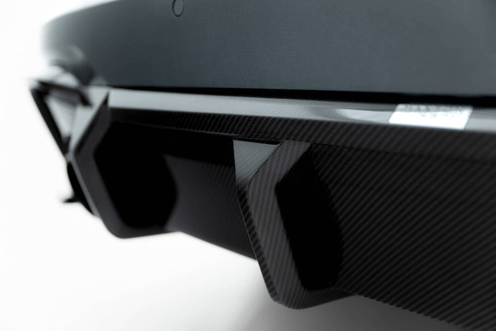 AUDI - RS6 C8 - REAR DIFFUSER - CARBON FIBER (version without towbar)