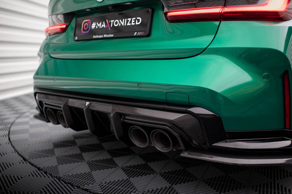 BMW - M3 SEDAN / TOURING G80 / G81 & M4 G82 - CARBON FIBER REAR DIFFUSER