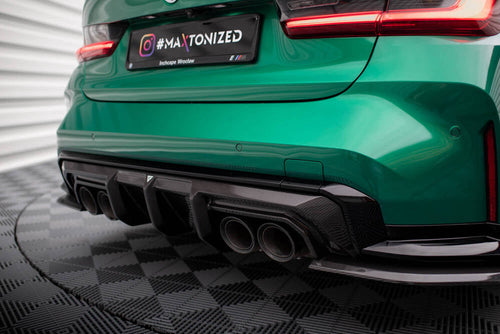 BMW - M3 SEDAN / TOURING G80 / G81 & M4 G82 - CARBON FIBER REAR DIFFUSER