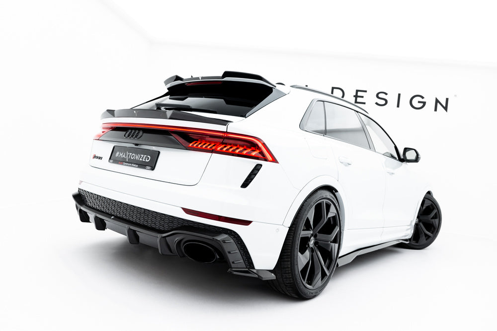 AUDI - RSQ8 - MK1 - CARBON FIBER REAR SIDE SPLITTERS (WORKS ONLY WITH THE REAR DIFFUSER)