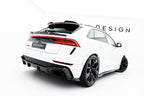 AUDI - RSQ8 - MK1 - CARBON FIBER REAR SIDE SPLITTERS (WORKS ONLY WITH THE REAR DIFFUSER)
