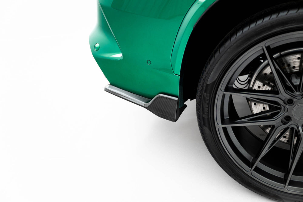 BMW - X5M - F95 FACELIFT - CARBON FIBER REAR SIDE SPLITTERS