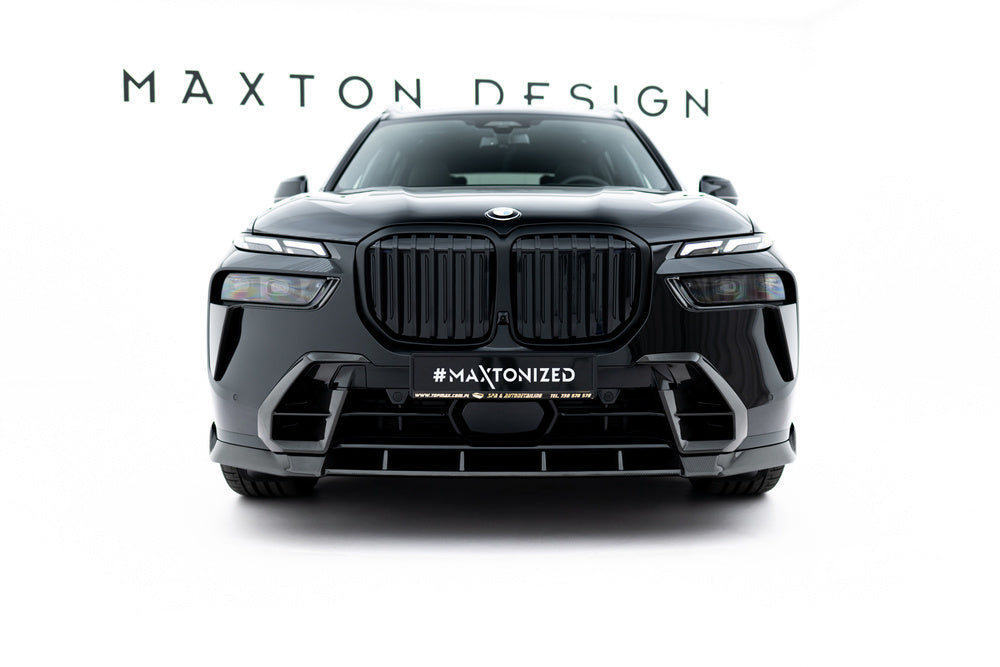BMW - X7 M-PACK - G07  FACELIFT - CARBON FIBER FRONT BUMPER AIR INTAKES