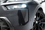 BMW - X7 M-PACK - G07  FACELIFT - CARBON FIBER FRONT BUMPER AIR INTAKES