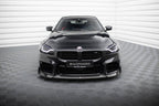 BMW - M2 - G87 - SET OF CARBON FIBER SPLITTERS