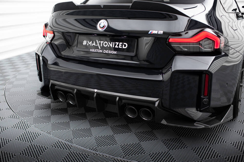 BMW - M2 - G87 - SET OF CARBON FIBER SPLITTERS