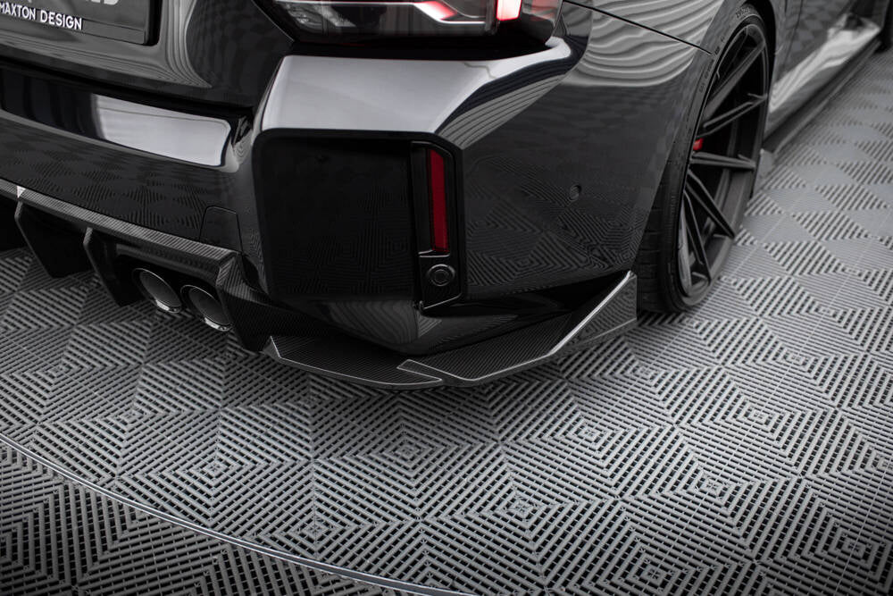 BMW - M2 - G87 - SET OF CARBON FIBER SPLITTERS