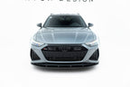 AUDI - RS6 C8 - SET OF CARBON FIBER SPLITTERS
