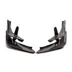 Seibon Carbon Fiber Front Bumper Canards - 2023-2025 Honda Civic Type R