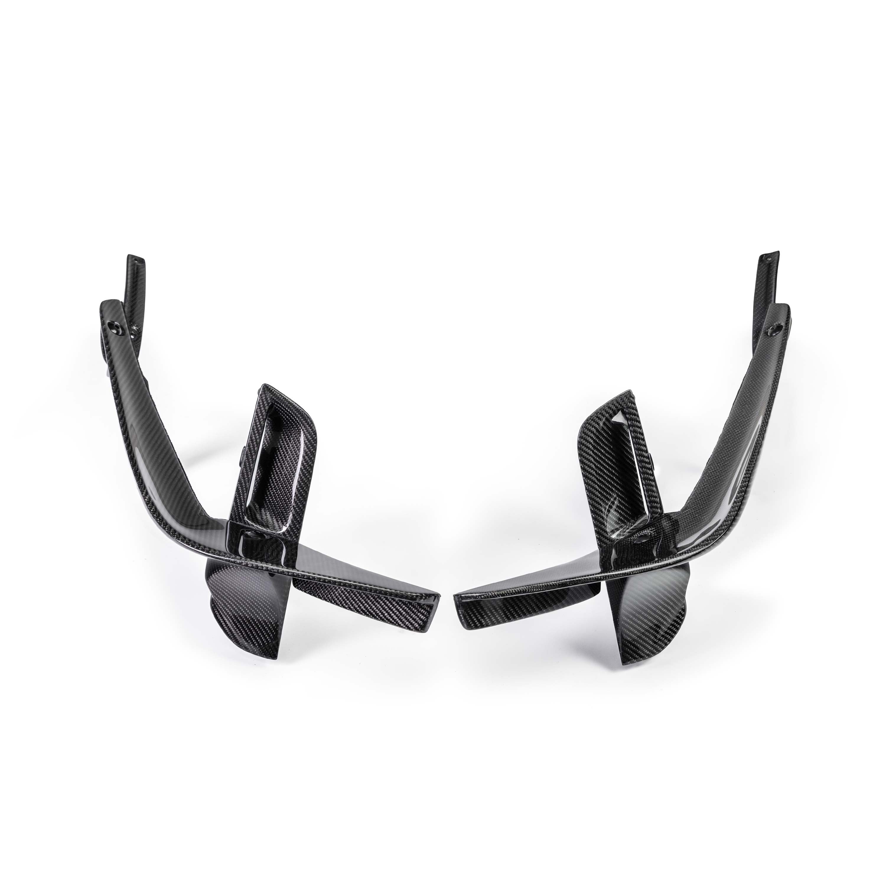 Seibon Carbon Fiber Front Bumper Canards - 2023-2024 Toyota GR Corolla
