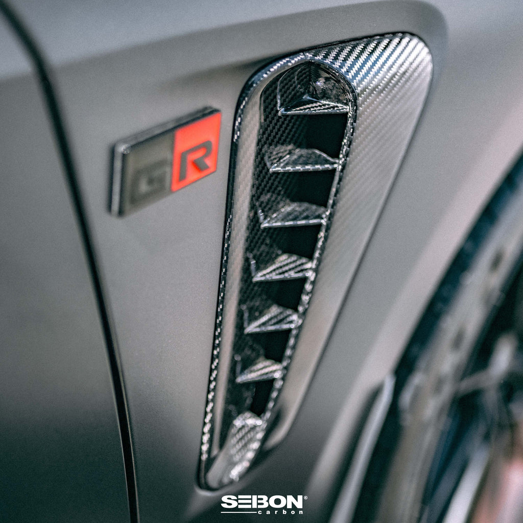 Seibon Dry Carbon Fender Vents - 2023-2024 Toyota GR Corolla