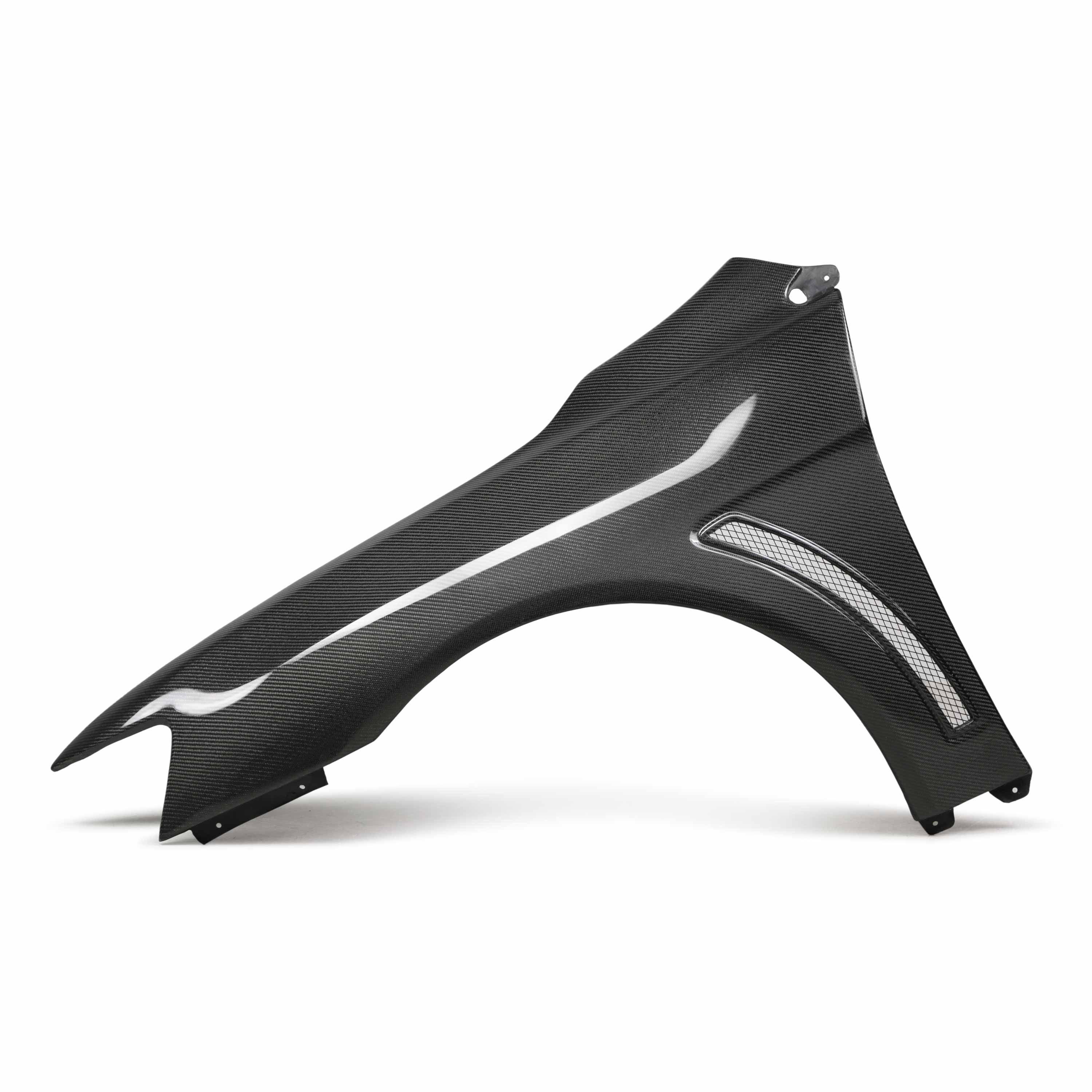 Seibon Carbon Fiber Fenders - 2008 -2015 Mitsubishi Lancer EVO X (10mm Wider)